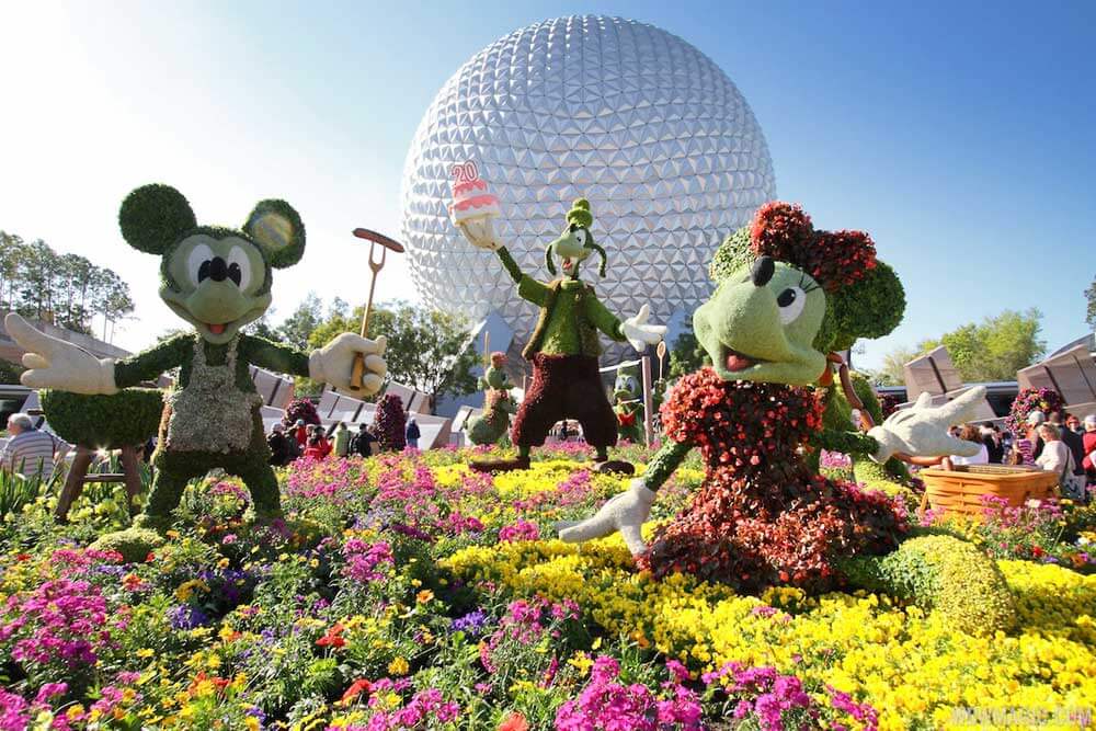 Festival de la Flor y el Jardin en Epcot 2015