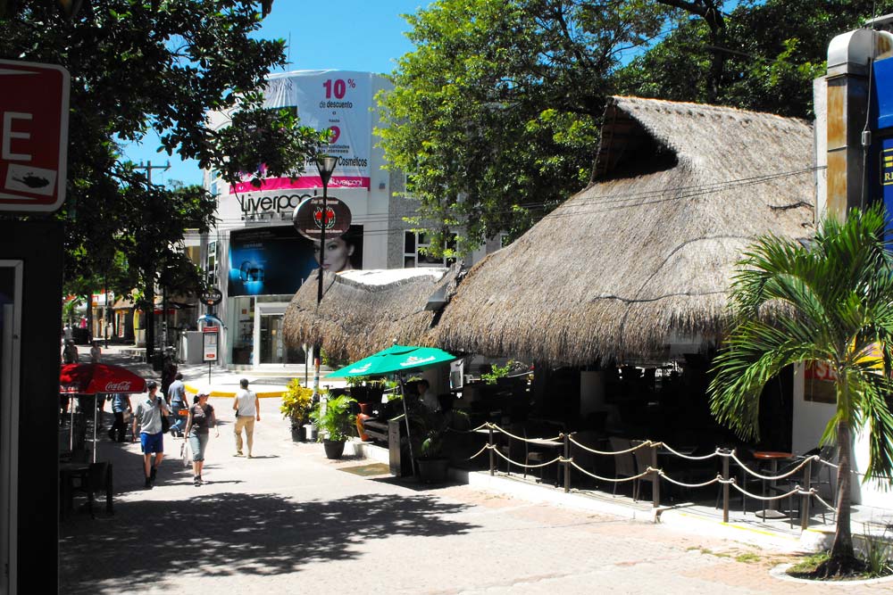 La Quinta Avenida en Playa del Carmen