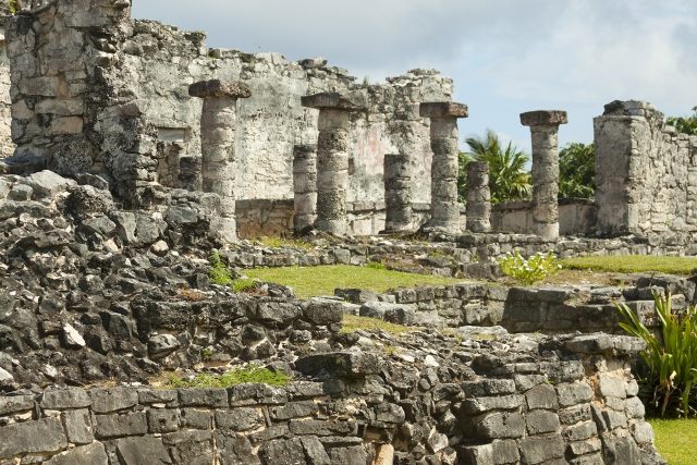 Vestigios mayas en Yucatan