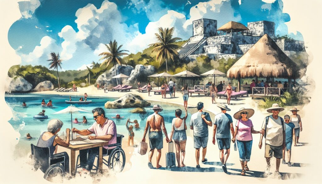 Guia Inclusivo para Viagens em Tulum: Conforto e Descobertas para Idosos