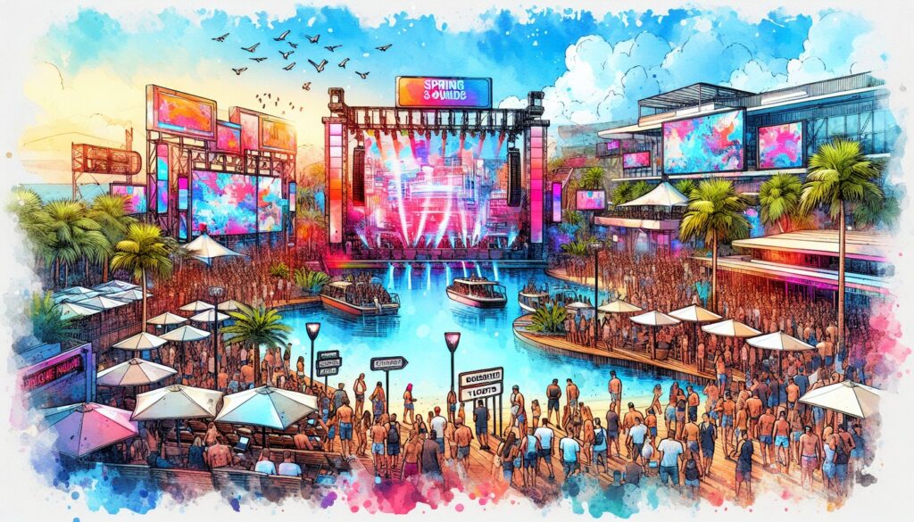 Viva uma Experiência Incomparável no Spring Break 2025: Festival Spring Sounds em Cancun
