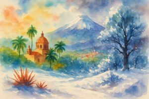 A Surpreendente Variedade Climática do Inverno no México