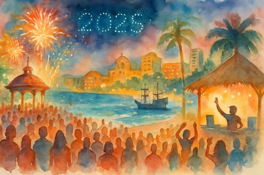As Maravilhosas Festas de Ano Novo em Cancun 2025