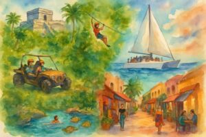 Experiência Incrível de 48 Horas em Playa del Carmen: Natureza, Cultura e Aventura