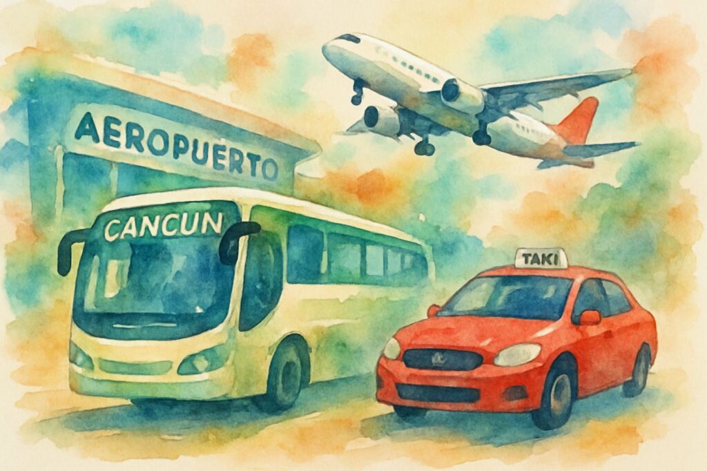 Formas Eficientes de Chegar do Aeroporto de Cancun ao Centro Turístico