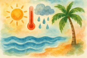 Clima Encantador de Cancun em Novembro