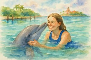 Conexões Inesquecíveis com Golfinhos em Cancun
