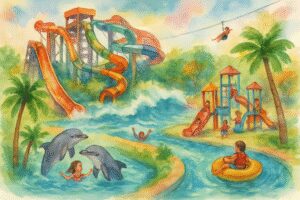 Parque Aquático em Cancun: Um Mundo de Aventura e Diversão