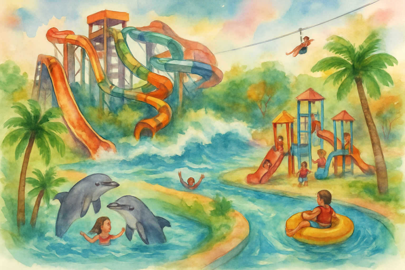 Parque Aquático em Cancun: Um Mundo de Aventura e Diversão