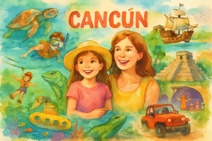 Atividades Incríveis Para Viajar com Crianças em Cancun