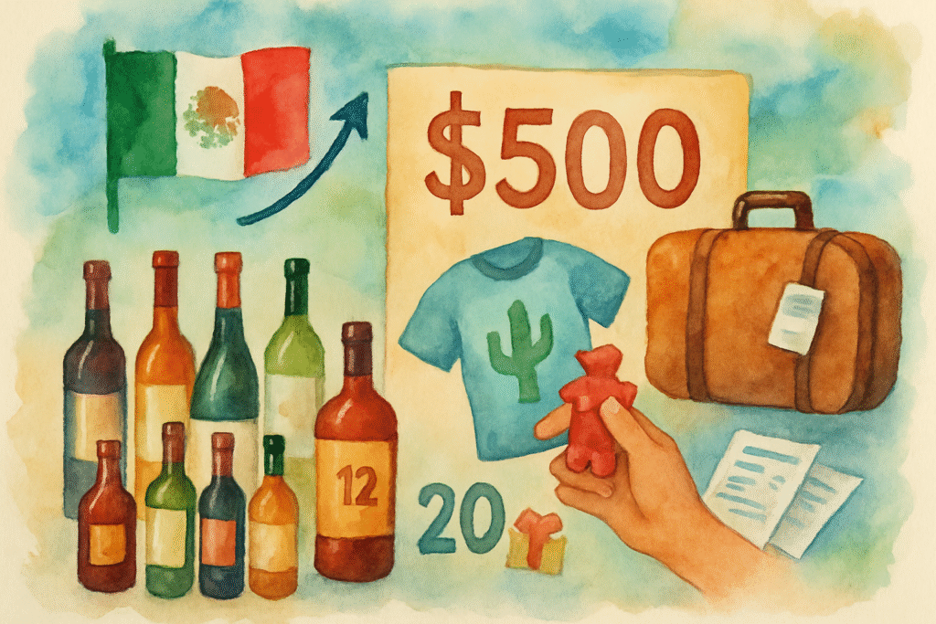 Restrições de Produtos ao Retornar do México: Informações Essenciais