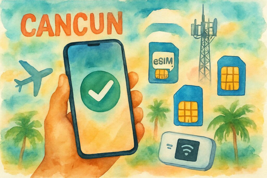 Conexão Segura em Cancun: Guias para Utilizar Seu Celular Sem Preocupações