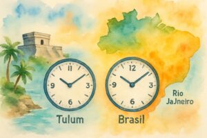 Diferença Horária entre Tulum e Brasil: O que Considerar ao Viajar