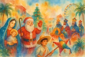 Vivendo o Natal em Cancun: Uma Celebração Sob o Sol