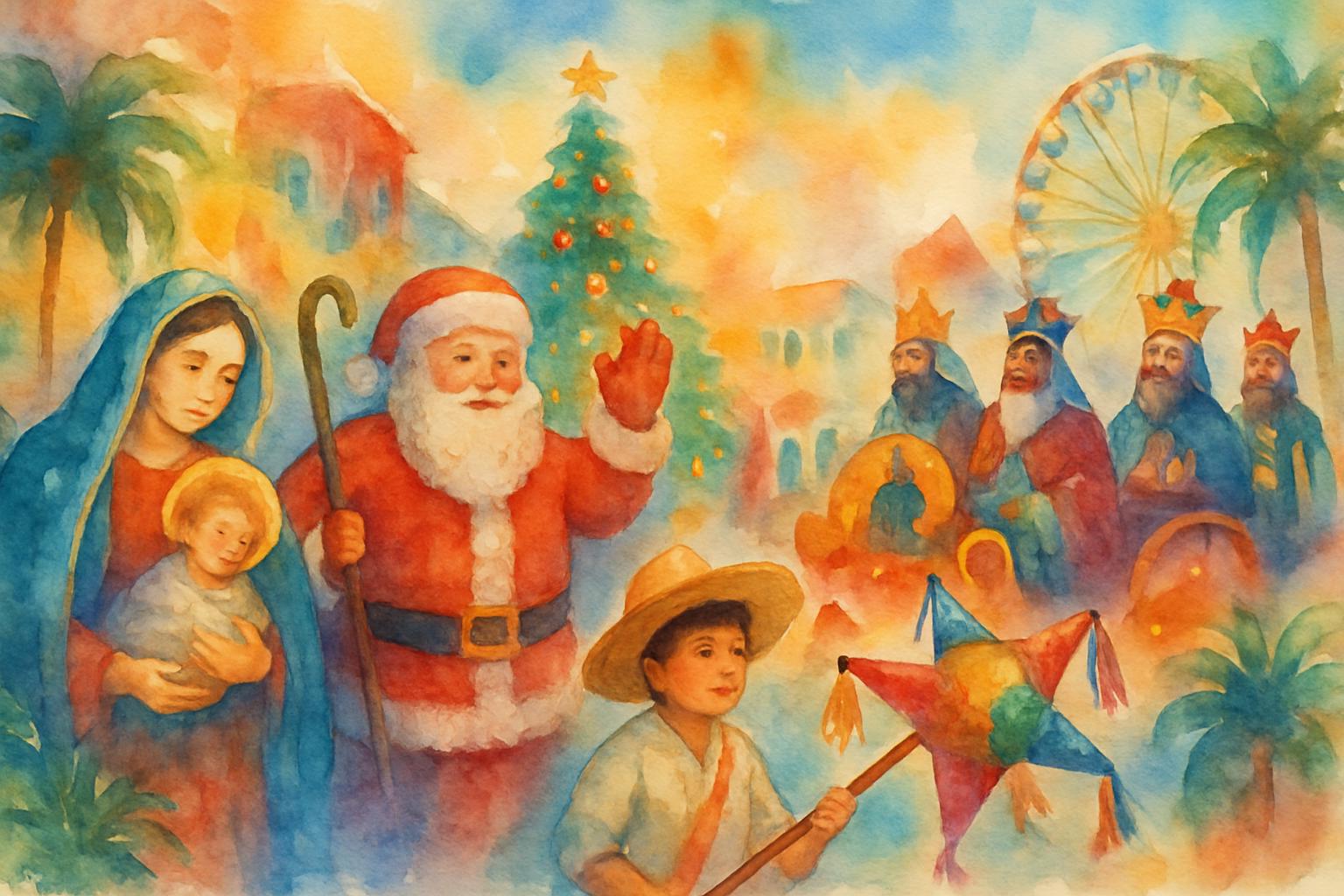 Vivendo o Natal em Cancun: Uma Celebração Sob o Sol