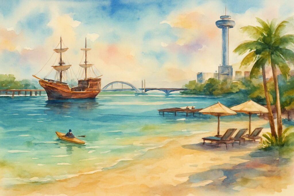 Explore o Paraíso: Playa Linda em Cancun