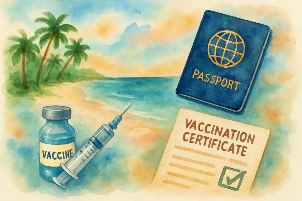 Requisitos de Saúde e Certificados para Viajar a Cancun