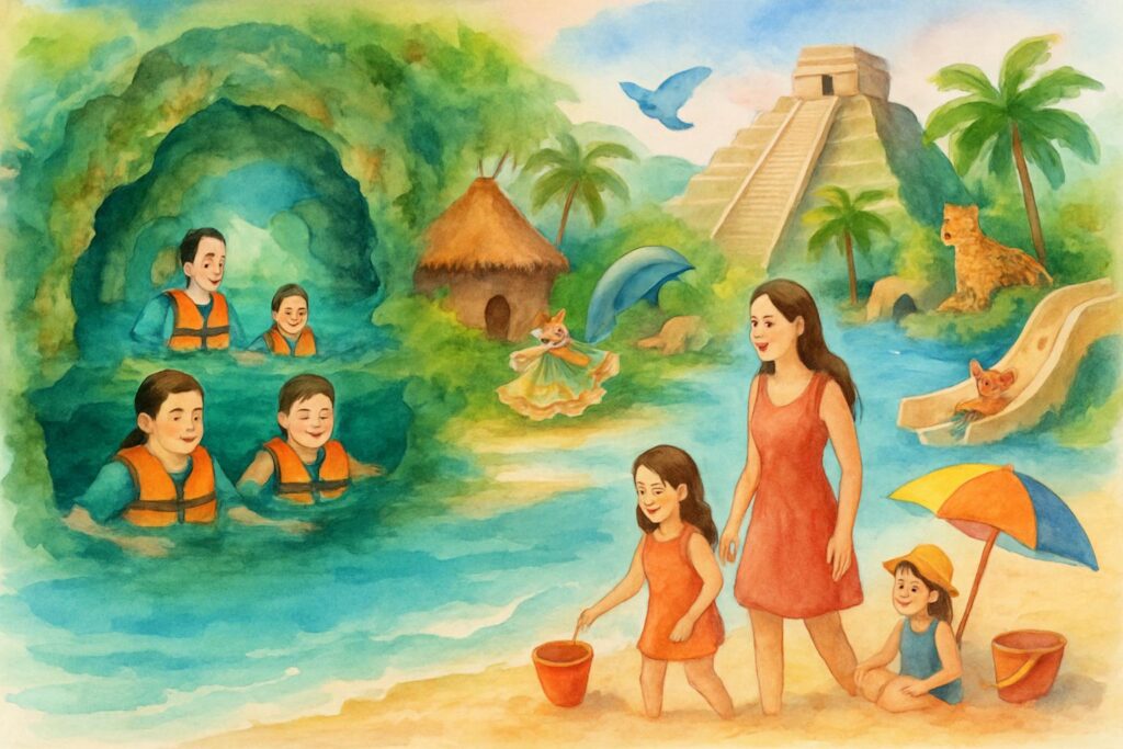 Atividades Imperdíveis para Crianças em Playa del Carmen