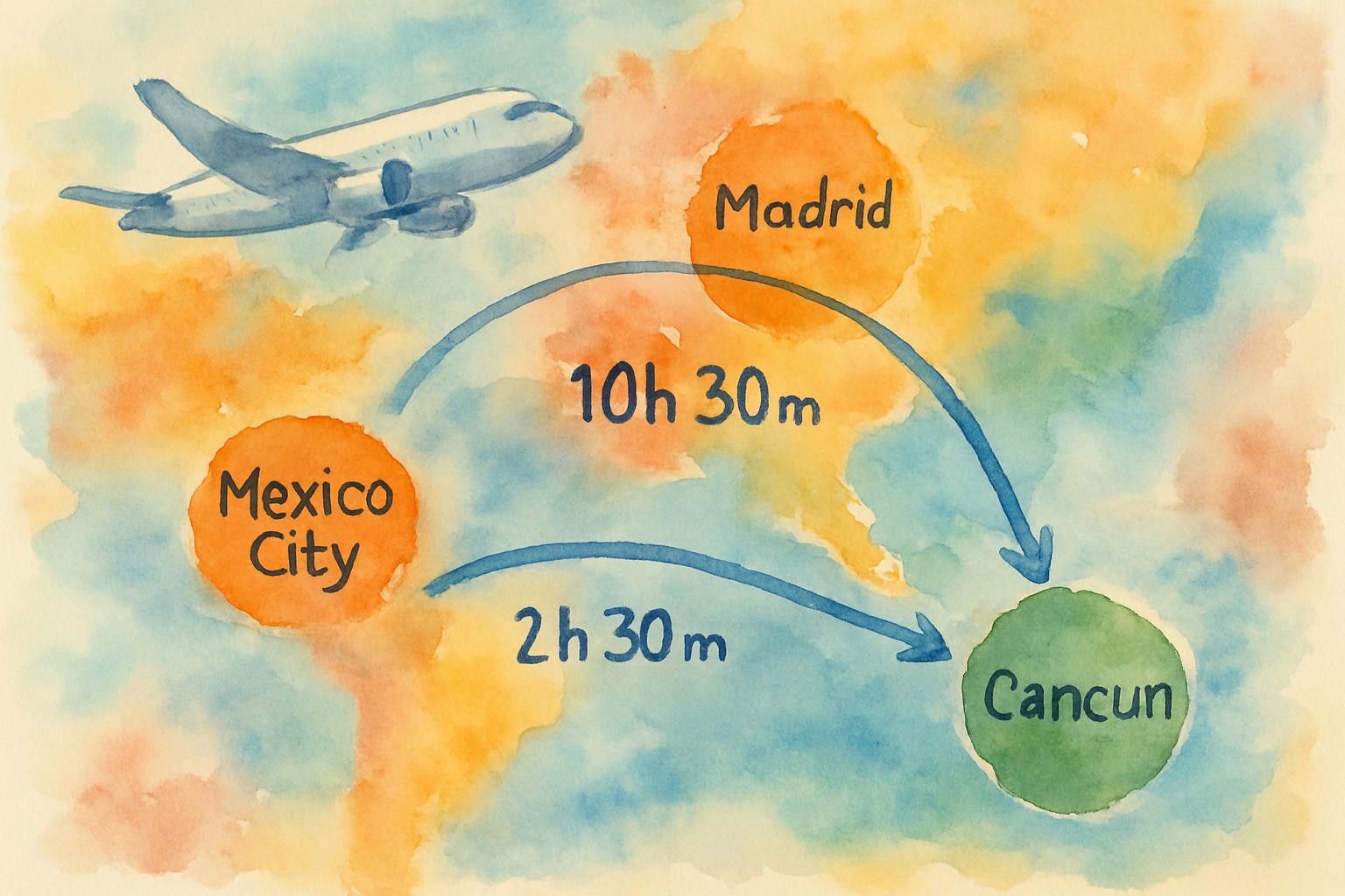 Descubra o Tempo de Voo Para Cancun: Dicas para sua Viagem