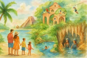 Dicas Fantásticas para uma Aventura em Família em Playa del Carmen