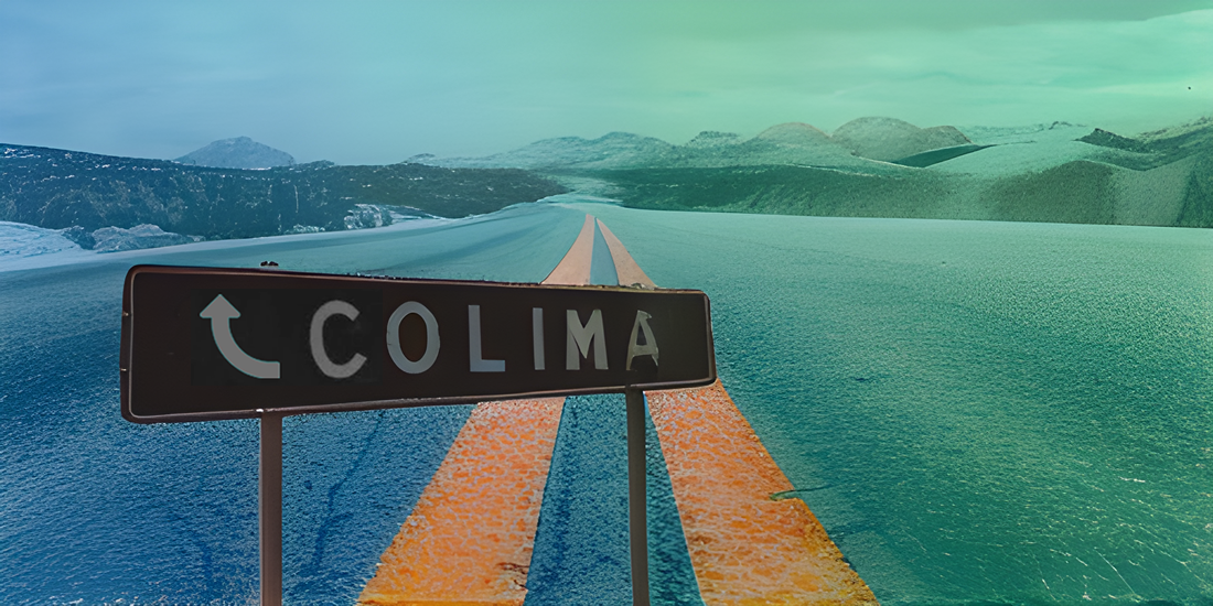 Colima placa carretera