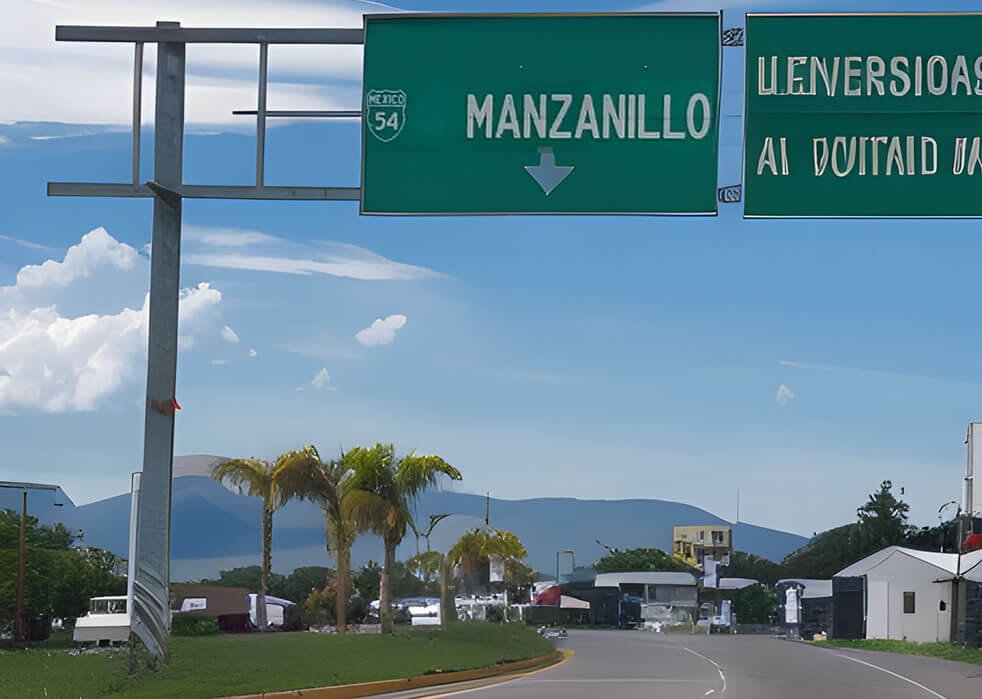 Manzanillo-placa-carretera Manzanillo placa carretera