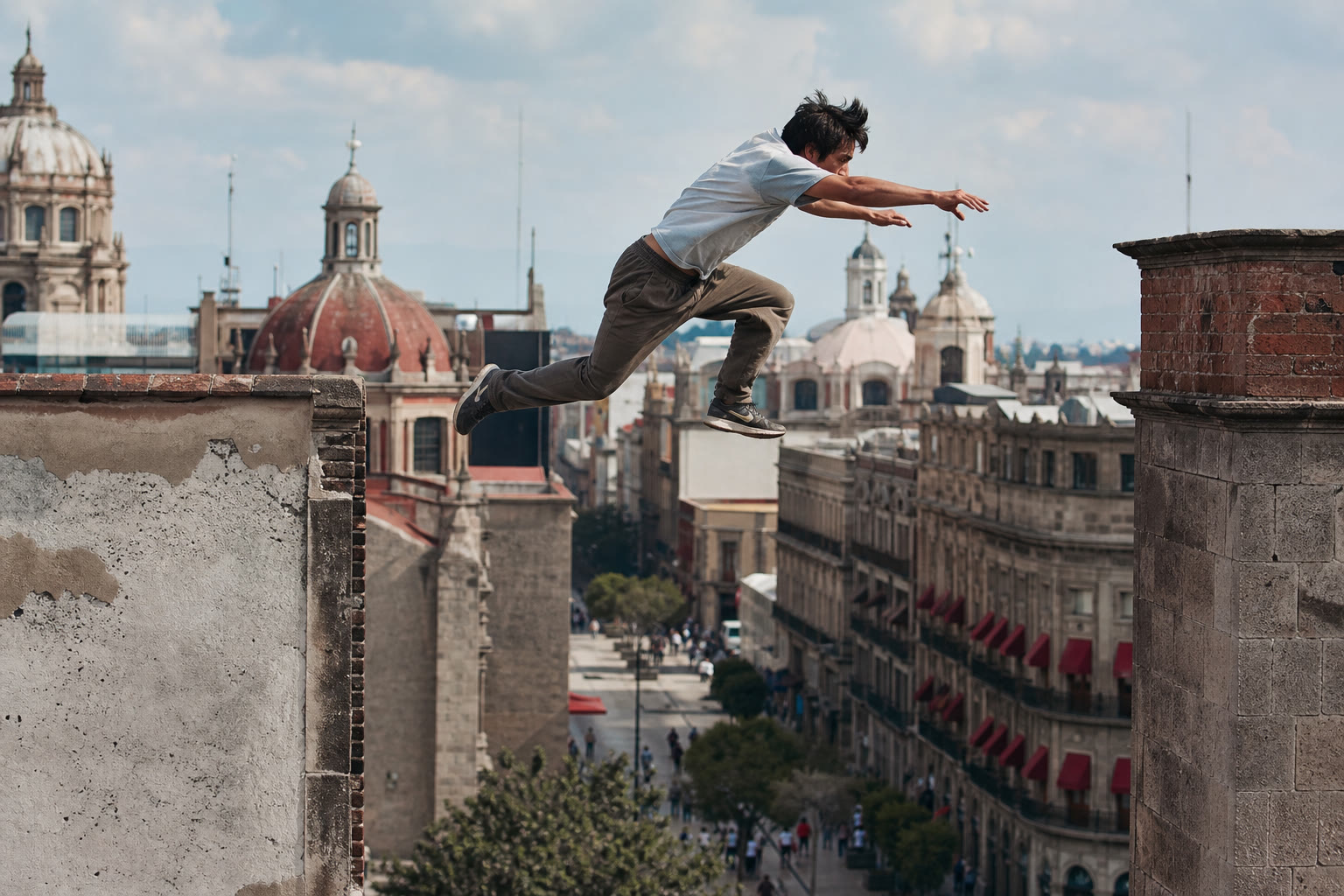Parkour en la Ciudad de México Parkour en la Ciudad de México
